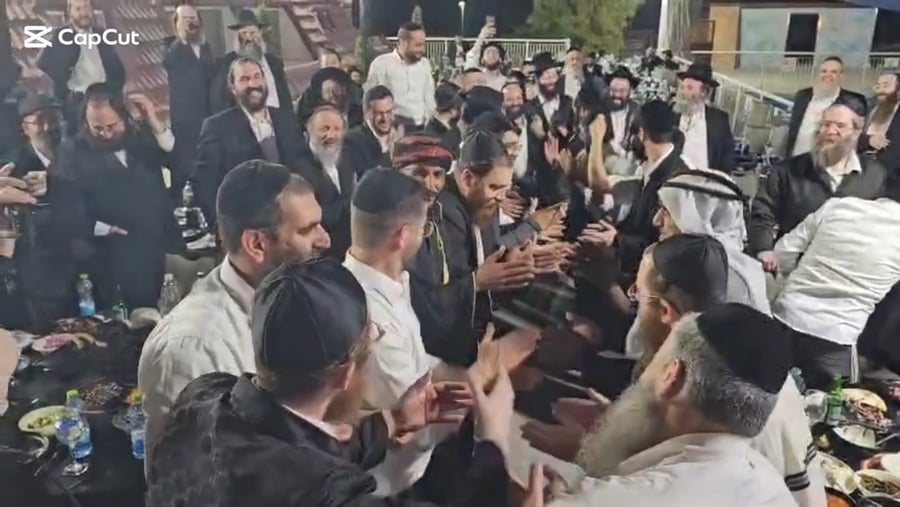 הבדואים והחסידים רוקדים יחדיו