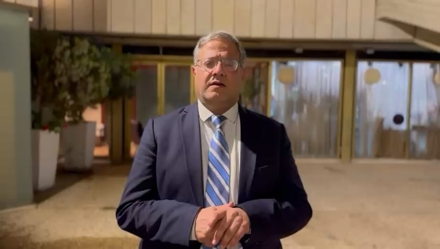 השר בן גביר הערב 