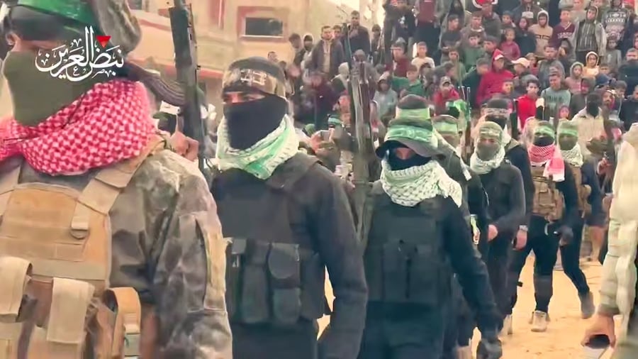 סרטון התעמולה והאיומים של ארגון הטרור