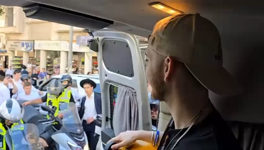 הביקור של שורד השבי בבני ברק 