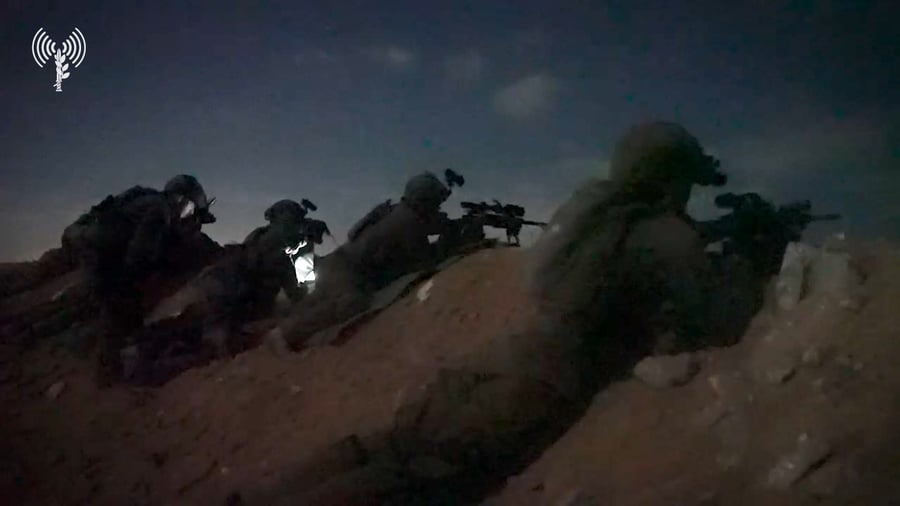 פעילות אוגדה 99 בצפון רצועת עזה