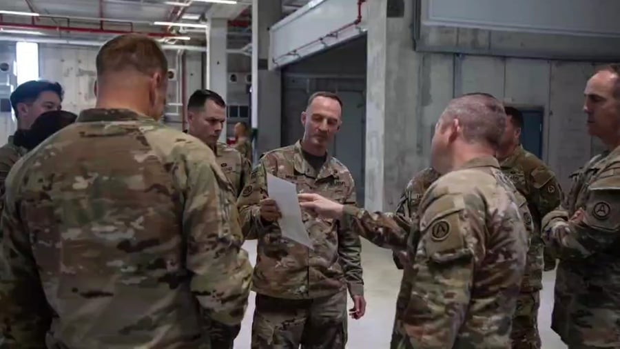 מפקדת צבא ארה"ב בקרית גת 