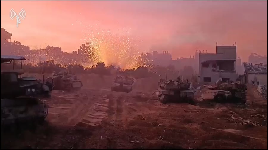 תיעוד מפעילות כוחות חטיבה 401 מתחילת התמרון ברצועת עזה