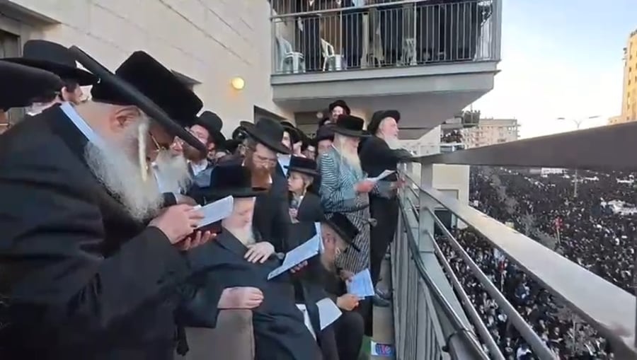 הגר"מ שטרנבוך בעצרת המיליון - חשון תשפ"ו