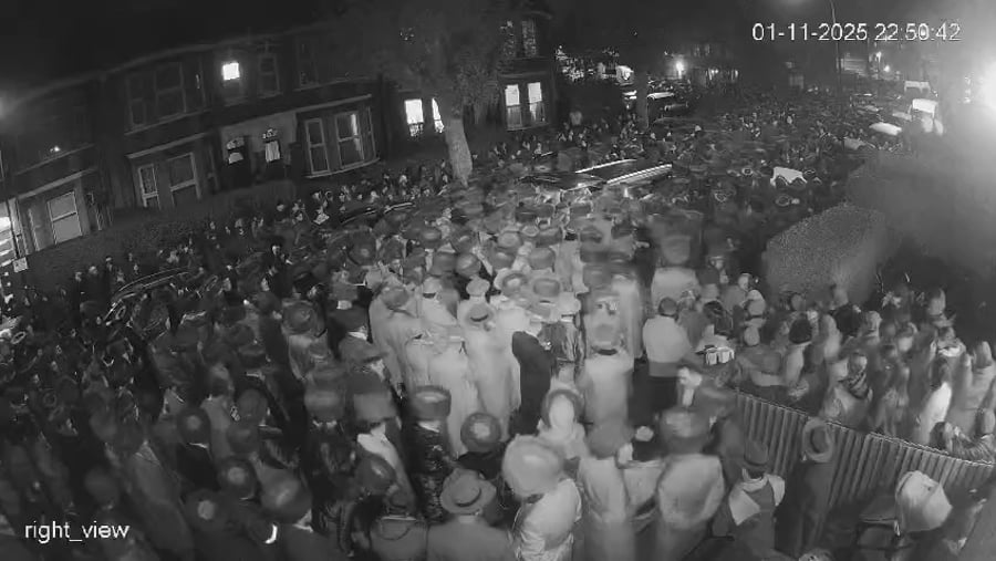 הלוויית הרה"ג ר' שמעון הירשלר זצ"ל