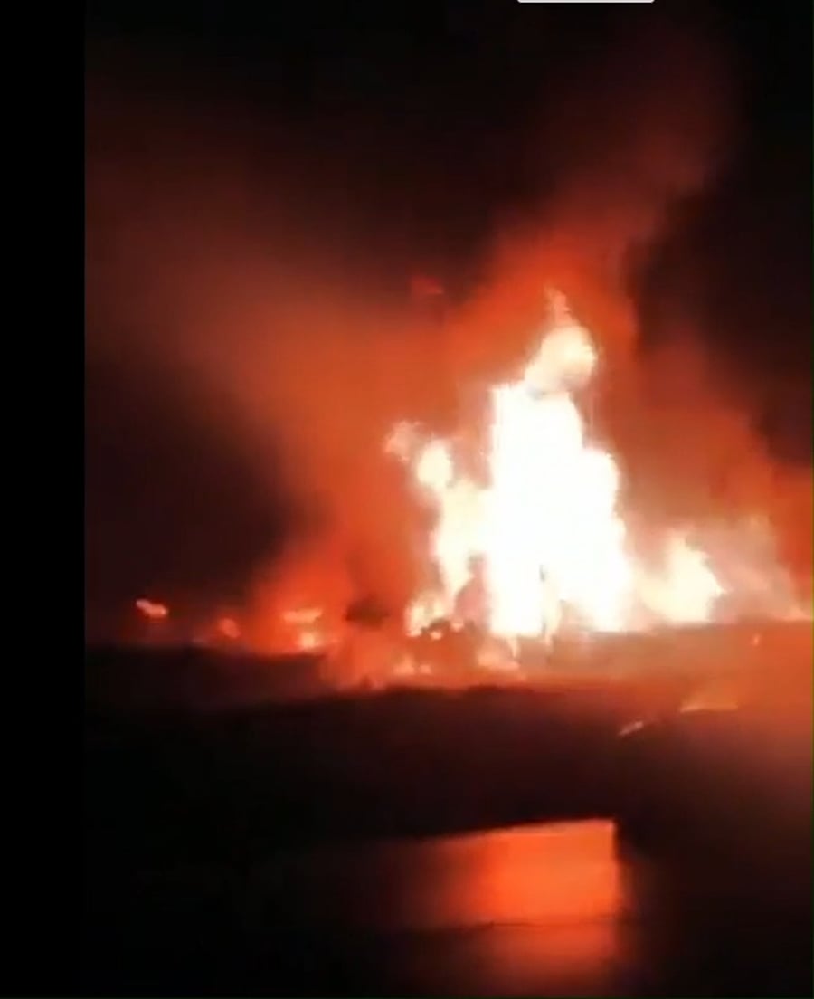 הפיצוצים במתקן הגז באיראן