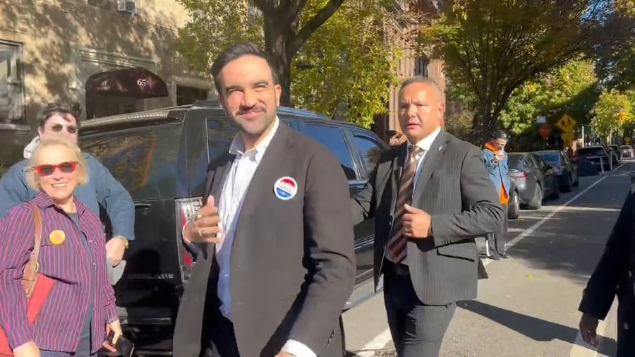 ממדאני יוצא להצביע, אמש