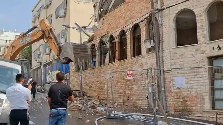 הריסת ביהמ"ד אלכסנדר