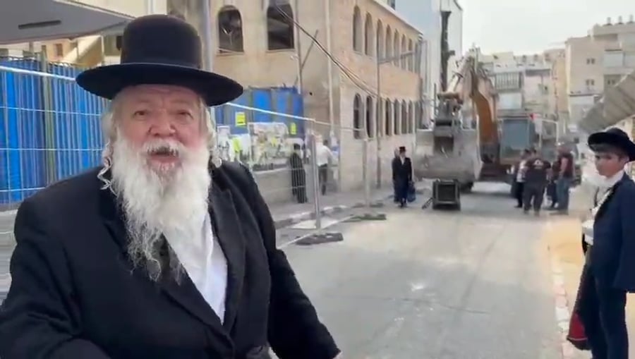 הריסת ביהמ"ד אלכסנדר- רבי אהרן הירשלר בדבריו