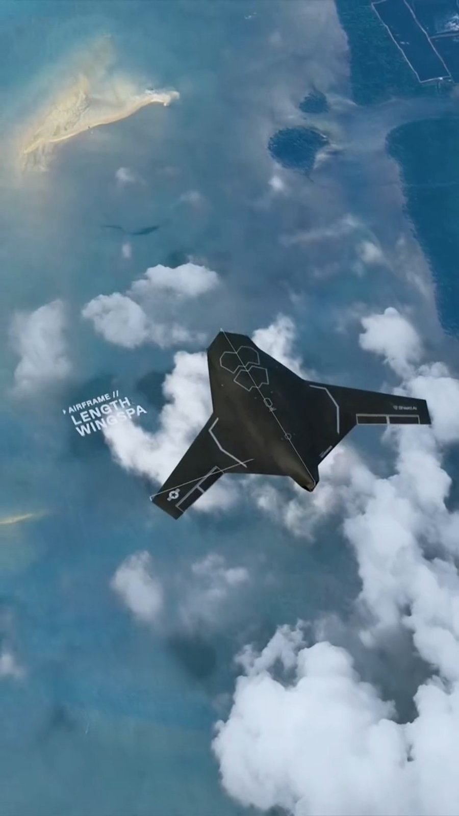 מטוס הקרב מבוסס AI בפעולה