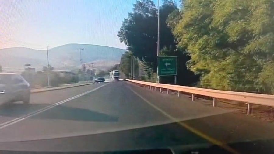 רגעי הפגיעה בניידת המטשטרה