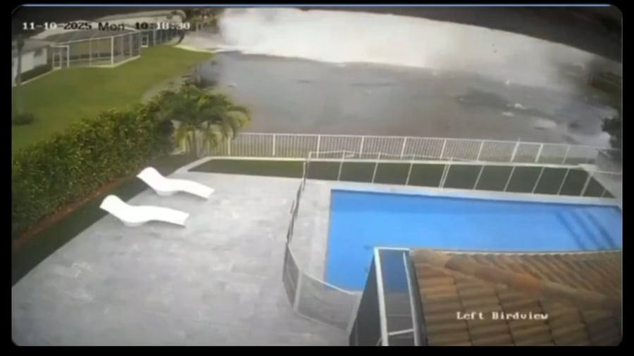 התרסקות המטוס בפלורידה