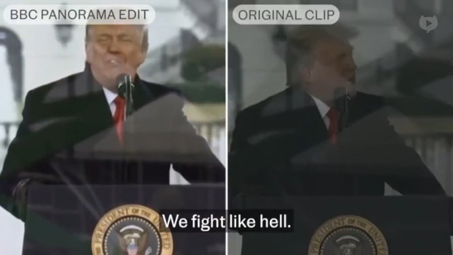 הסרטון הערוך שעורר סערה