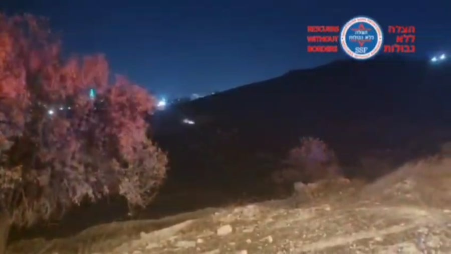 זירת ניסיון הפיגוע