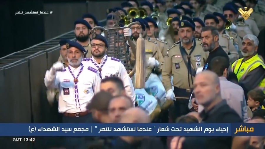 חיזבאללה חוגג אמש את יום השהיד