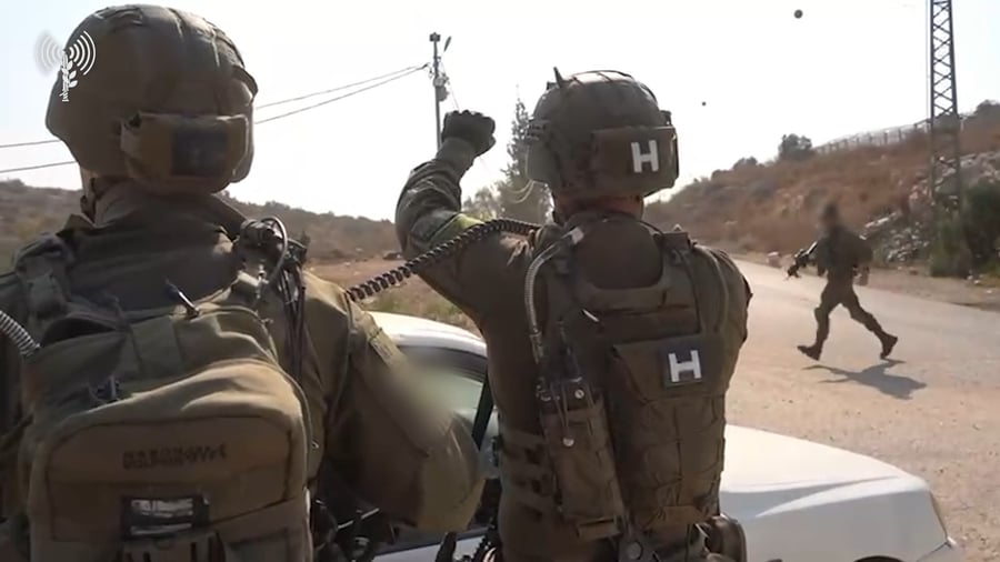 תרגיל "שאגת הארי" ביהודה ושומרון