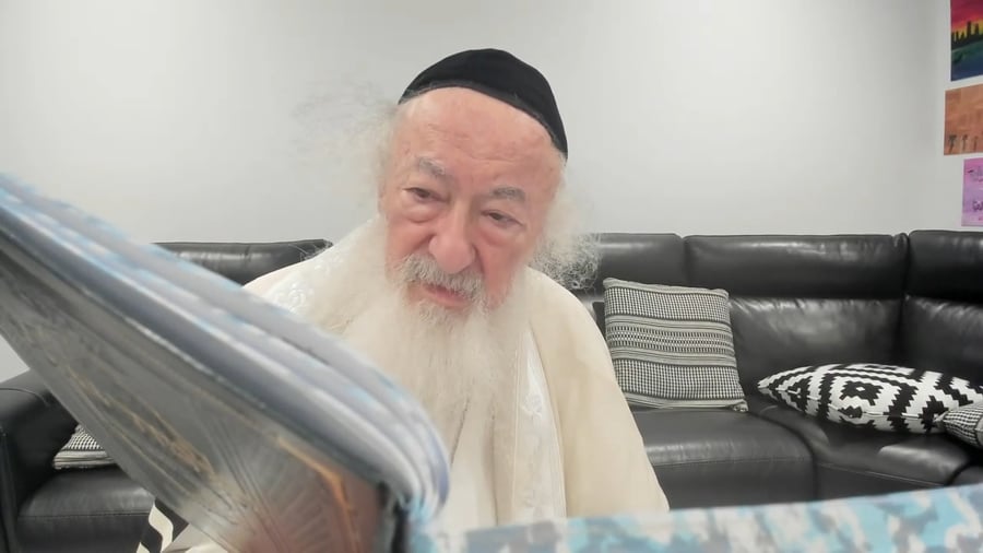 הרב יעקב דוד סטפנסקי בשיעור על מסכת בכורות