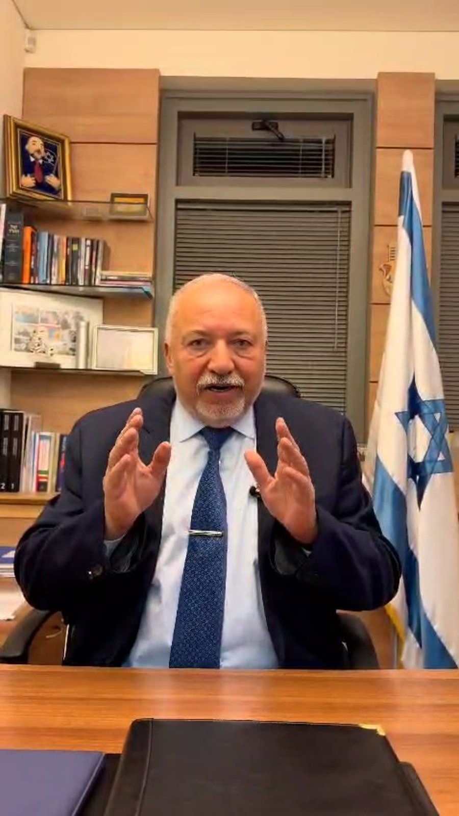 ליברמן על בית המקדש