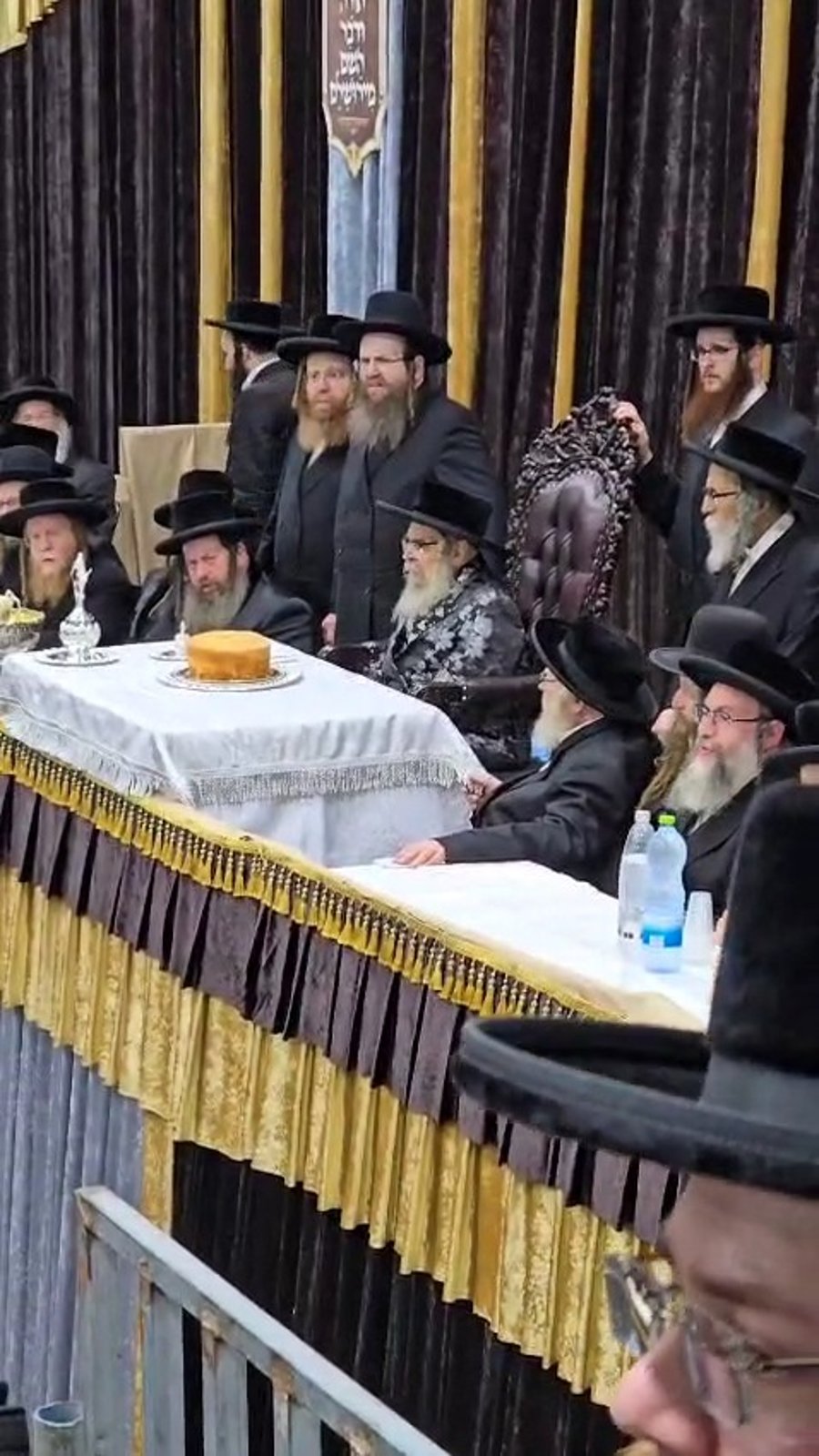 מעמד קבלת פנים לאדמו"ר מסאטמר בירושלים