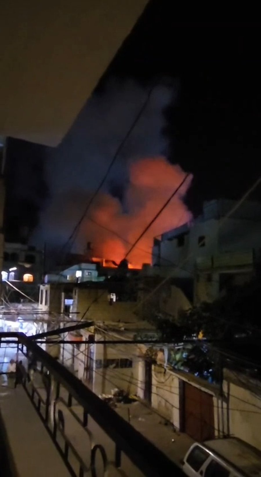 התקיפה בלבנון הערב