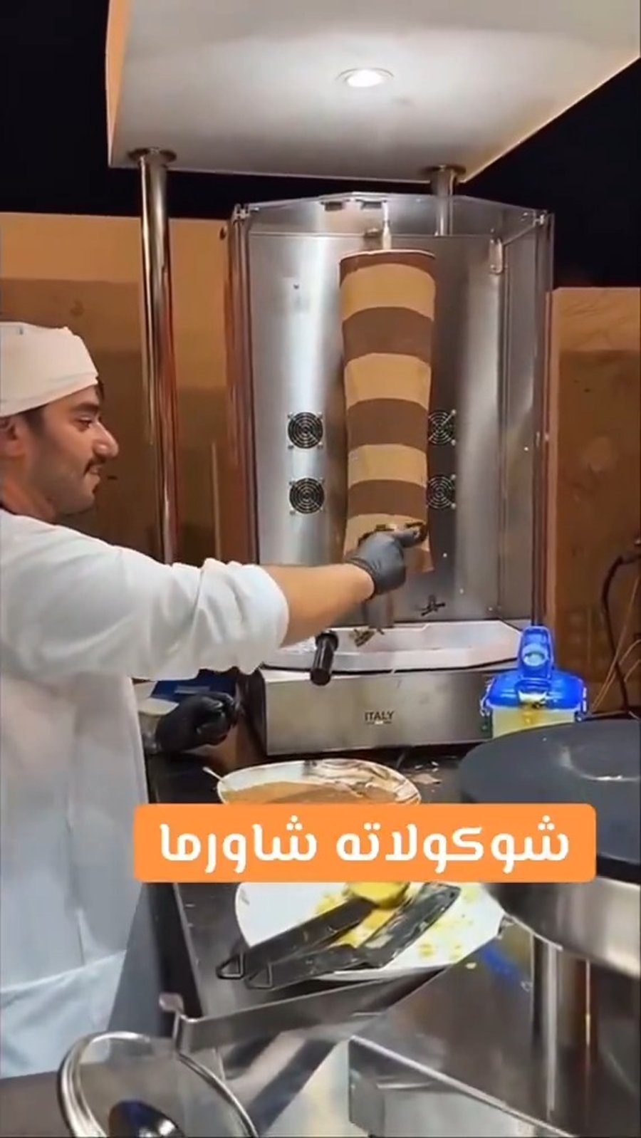 שווארמה משוקולד בדובאי