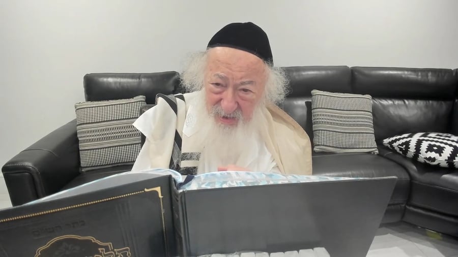 הרב יעקב דוד סטפנסקי בשיעור על מסכת בכורות