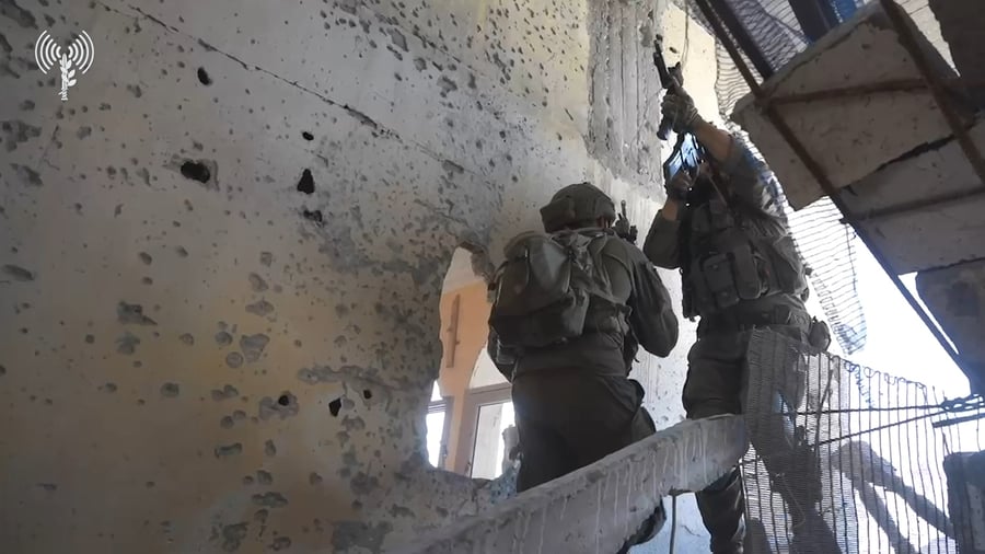 עילות כוחות חטיבת כפיר במרחב הקו הצהוב