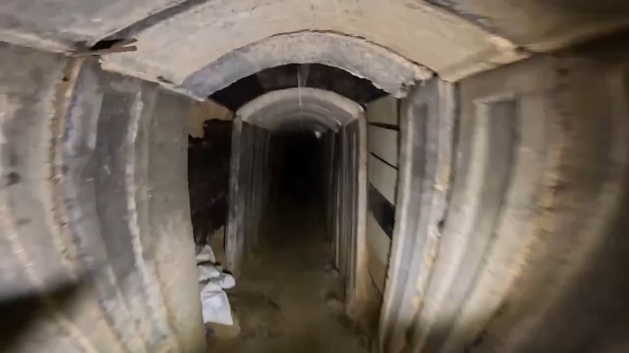 המנהרה - כפי שנראית מבפנים