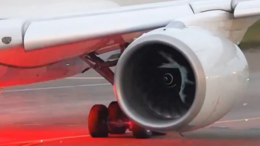 ה'הפתעה' במנוע המטוס