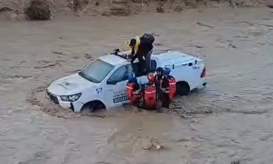 החילוץ בנחל יתיר