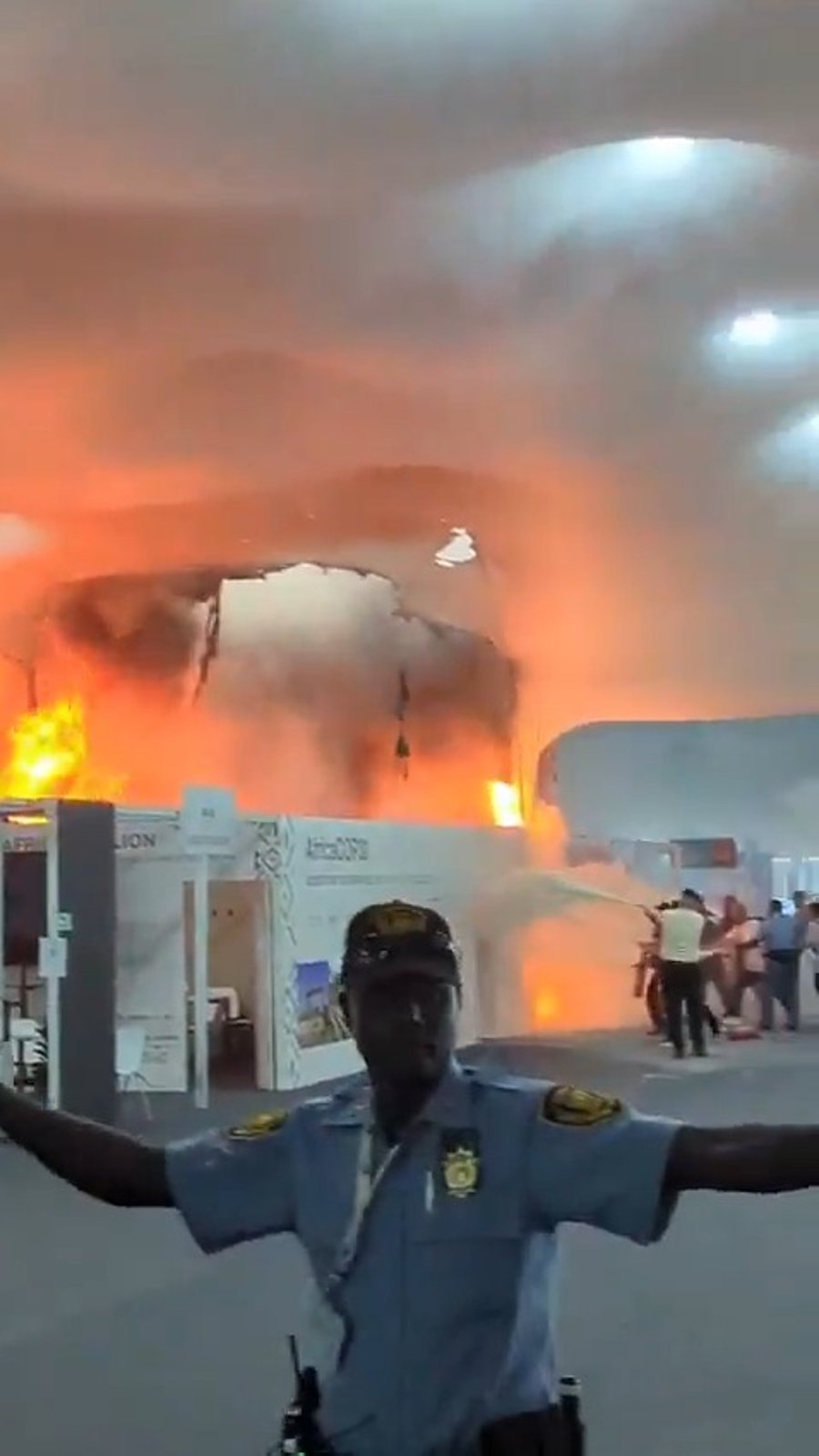 השריפה בוועידת האקלים