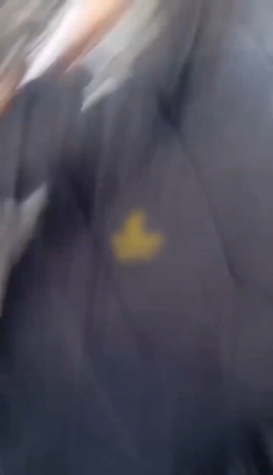 ההמונים בורחים במהלך התקרית