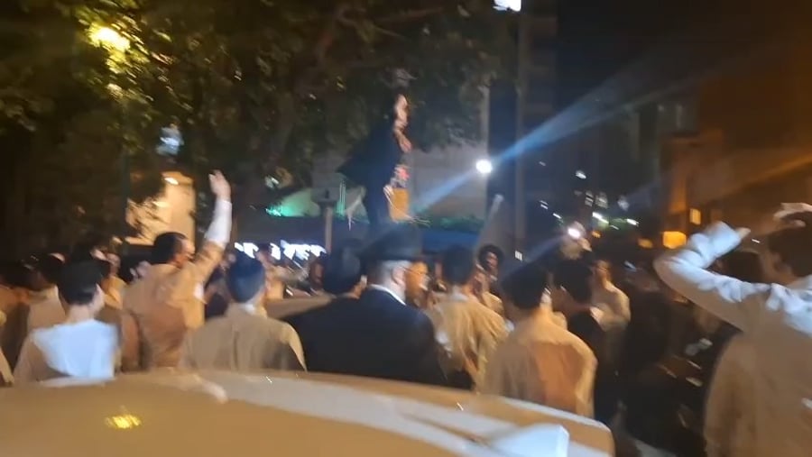 המהומות ברמת גן, הלילה