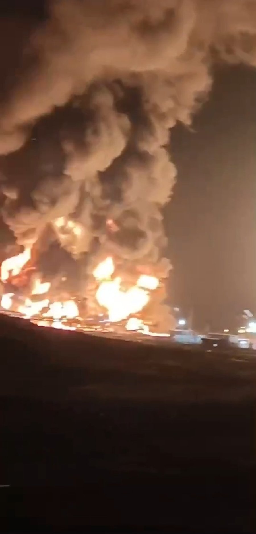 שדה הגז בכורדיסטן עולה בלהבות