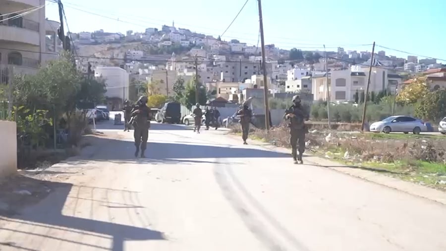 תיעוד מפעילות הכוחות בצפון השומרון 