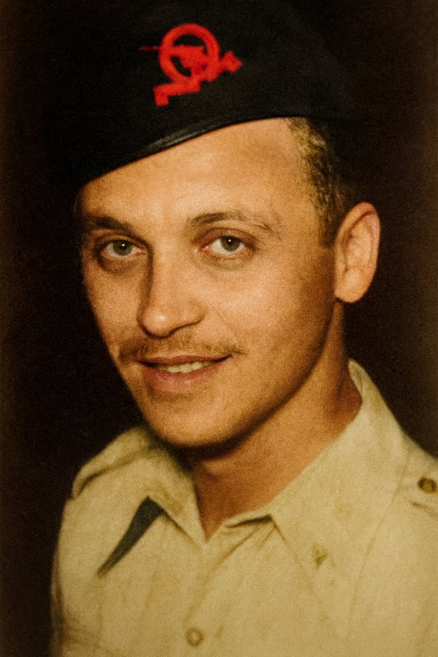 חייל האס אס אולריך שנפט, בשם הכיסוי גבריאל זיסמן - במדי צה"ל