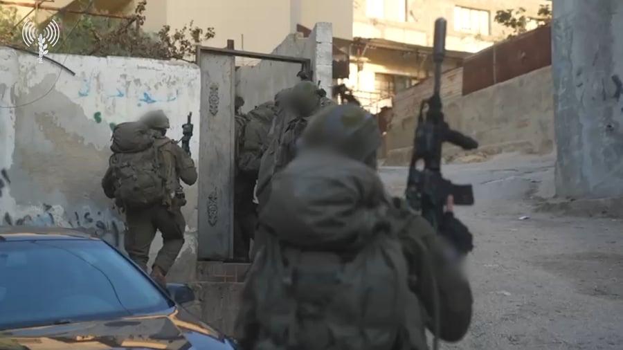 פעילות הלוחמים בכפרים טמון ופרעה