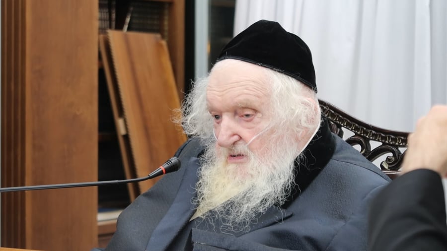 הגר"מ שטרנבוך בסיום