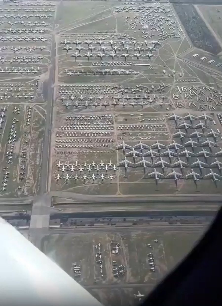 בית הקברות למטוסים - אריזונה