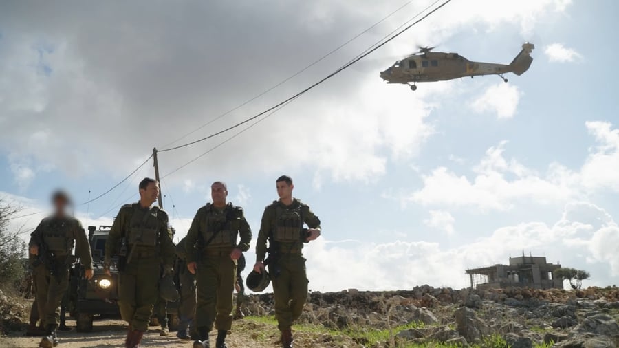 הסיור של הרמטכ"ל ביהודה ושומרון