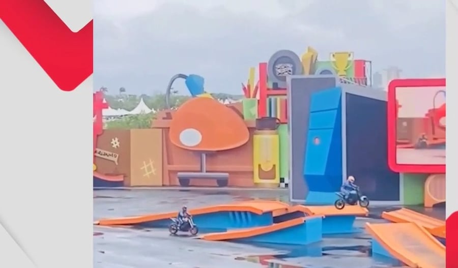 לוריק פרארי במופע האחרון שלו