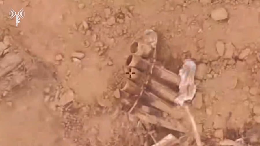 משגרי הרקטות שהושמדו