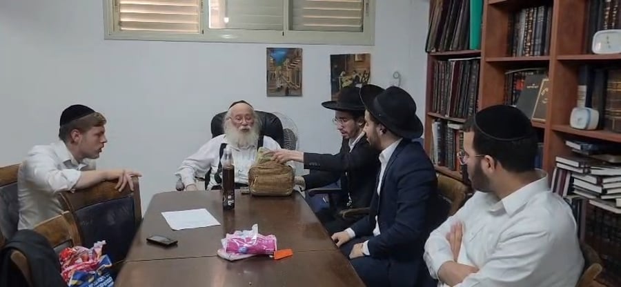 אצל הראב"ד הגר"י סילמן