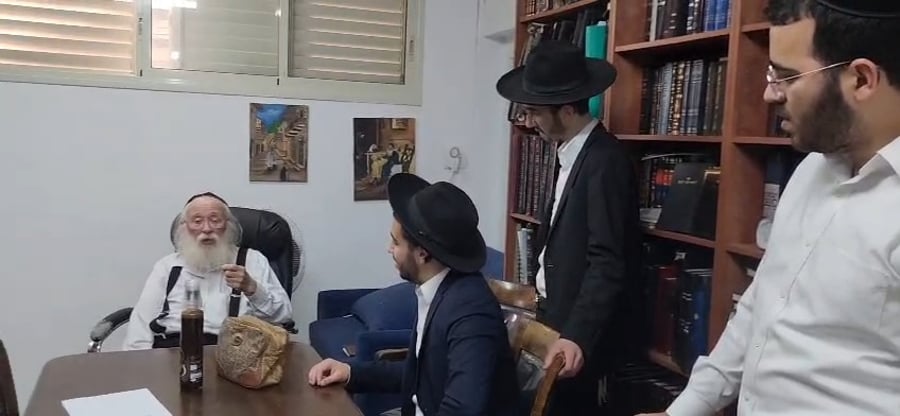 אצל הראב"ד הגר"י סילמן