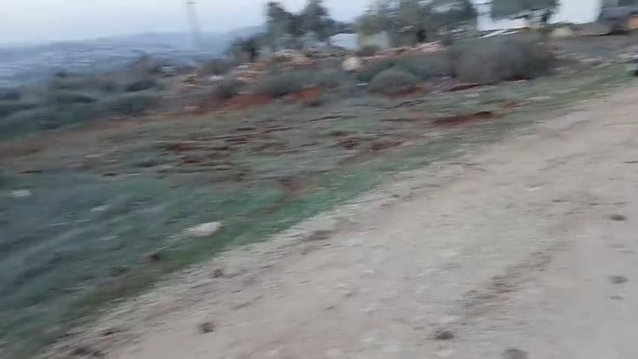 תיעוד מהפינוי הגבעה