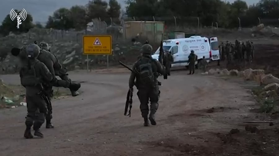 מפקדי וכוחות חטיבת 'ההרים' (810) בתרגיל בגזרת הר החרמון ובהר דב הלבנוני