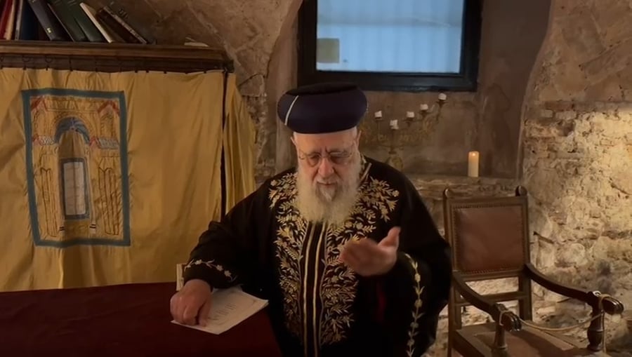 דברי הראש"ל, אמש | צפו