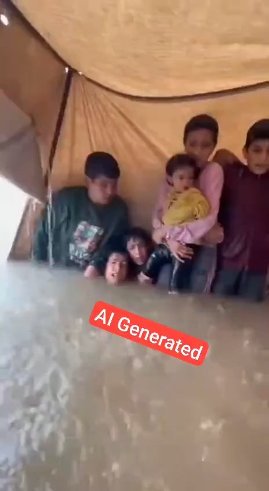 אחד הסרטונים המזויפים שפורסמו ברשת