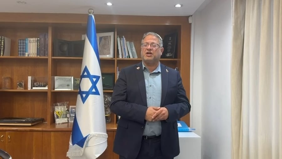 השר בן גביר בתגובה לחשיפה