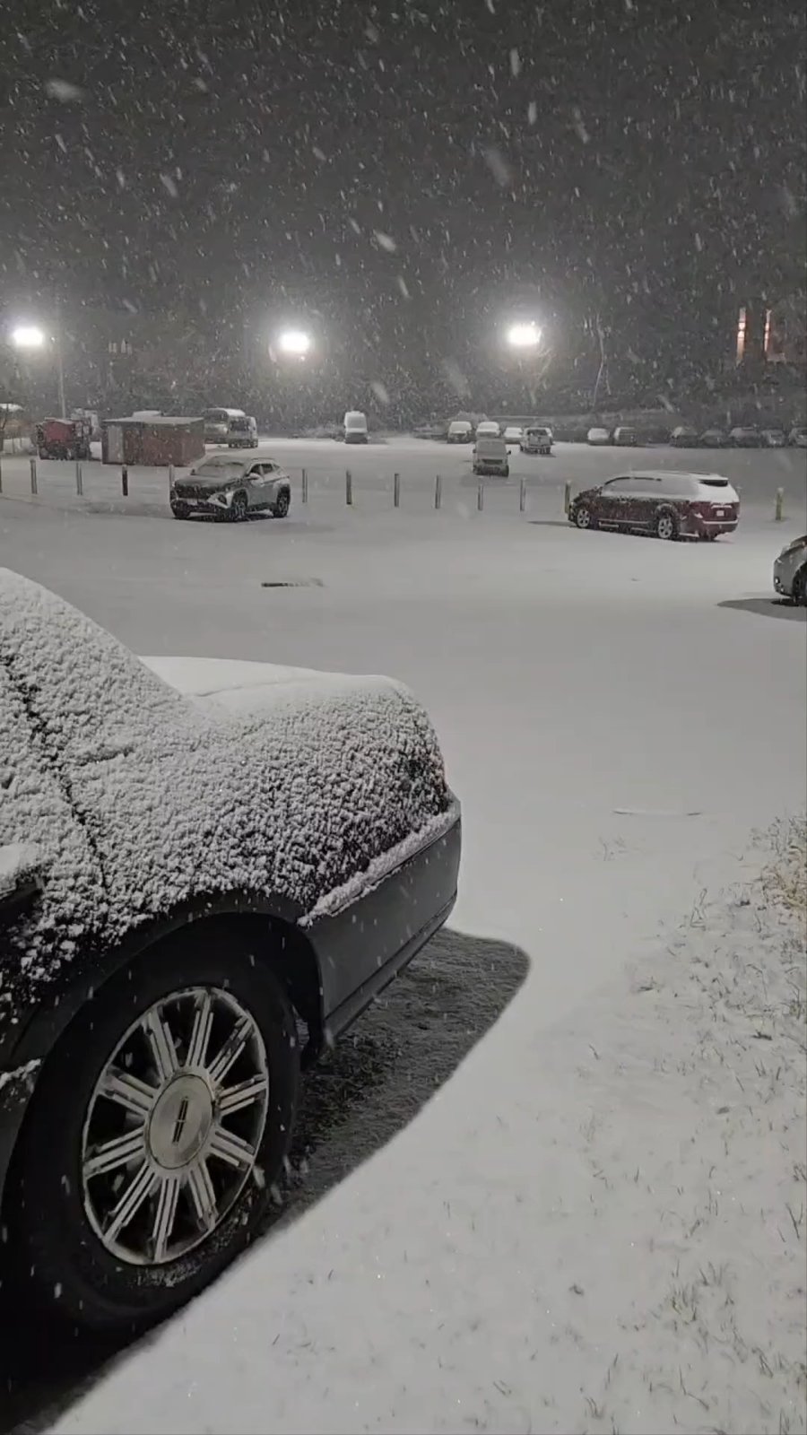 שלג ראשון בארה"ב